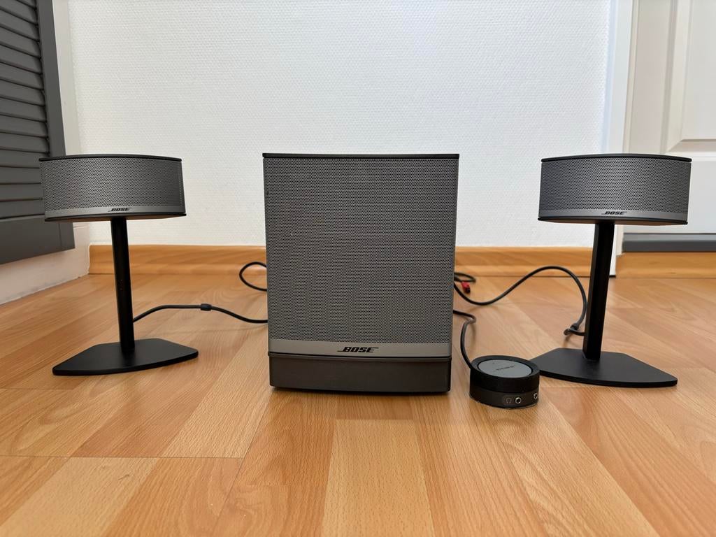 Bose Companion 5 multimedia luidsprekersysteem, Ophalen, Gebruikt, 60 tot 120 watt, Complete surroundset