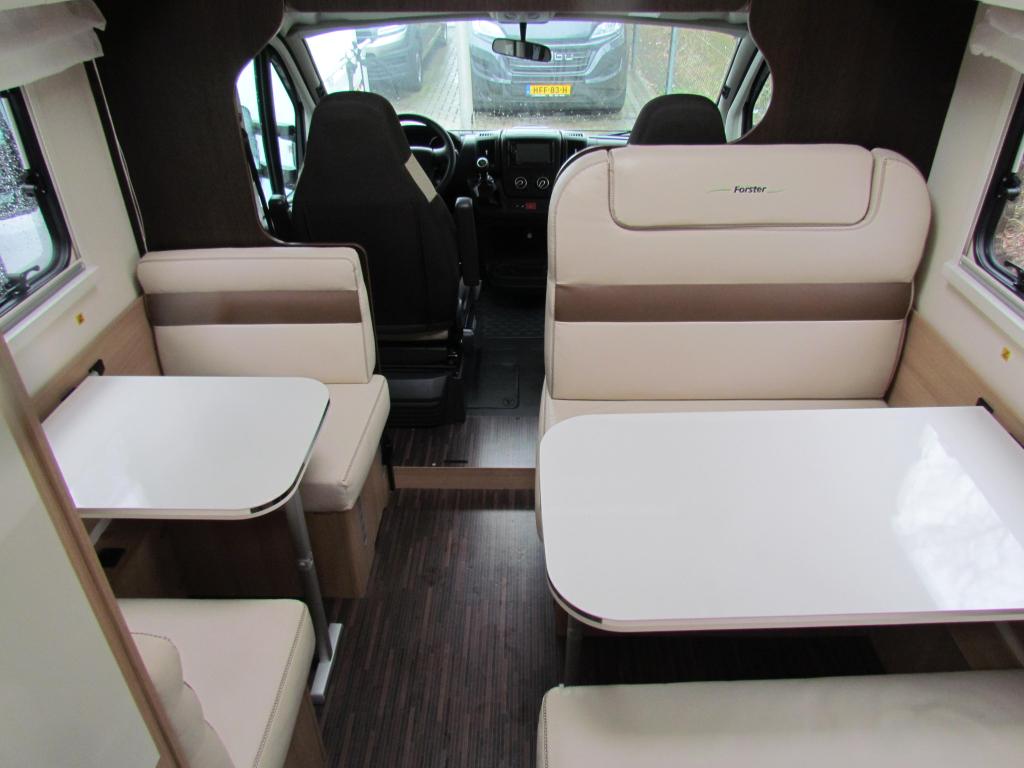 Forster A699 VB 7 slaapplaatsen, Overige merken, Alkoof, Ringverwarming, Koelkast