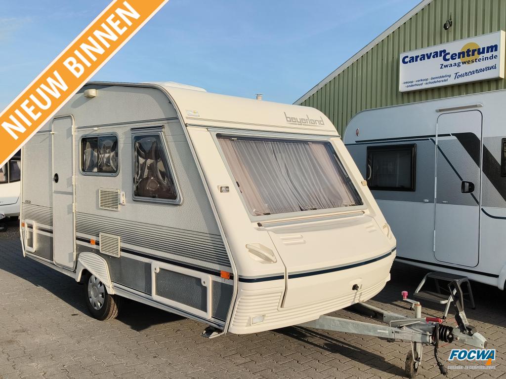 Beyerland Vitesse 400 D Dwarsbed Zit Toilet Tent, Caravans en Kamperen, Caravans, Schokbreker, Bedrijf, Treinzit, 750 - 1000 kg