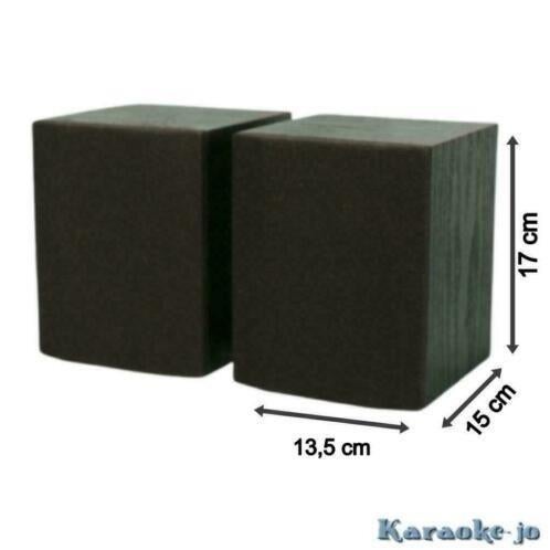 TCM-Black Stereo 2-weg speaker set 2x 20 watt OPRUIMING!, Overige merken, ., Nieuw, Ophalen of Verzenden