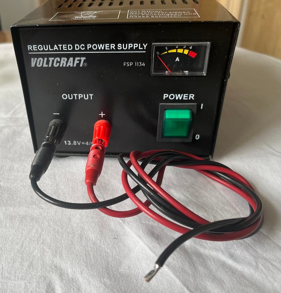 Gestabiliseerde voeding Voltcraft; zgan en onbeschadigd, Ophalen of Verzenden, Gebruikt