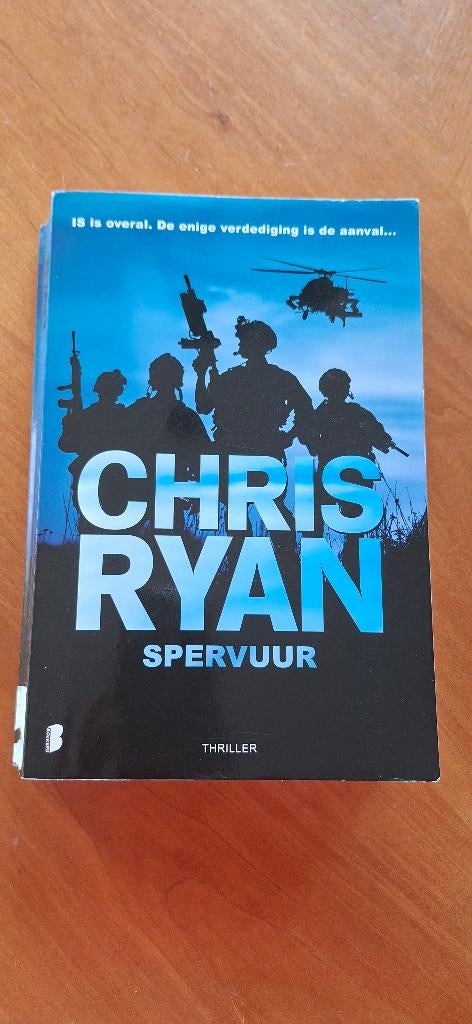 Spervuur (Chris Ryan), Boeken, Gelezen, Europa overig, Chris Ryan, Ophalen of Verzenden