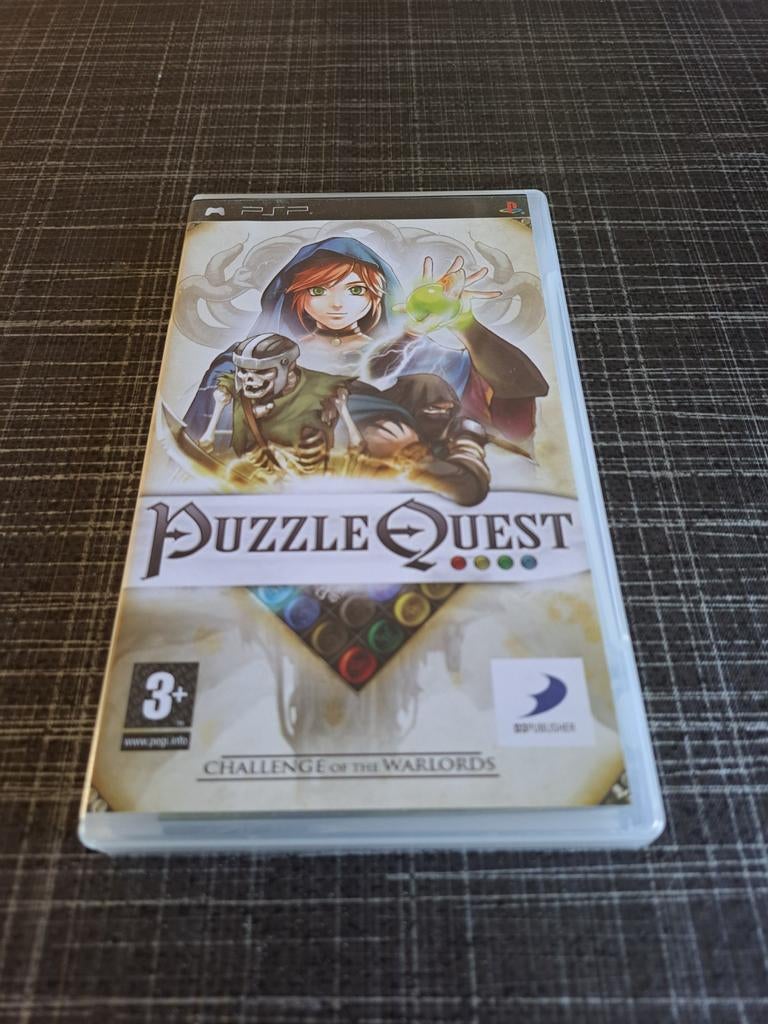 Puzzle Quest voor PSP, Spelcomputers en Games, Games | Sony PlayStation Portable, Puzzel en Educatief, Verzenden, 1 speler, Zo goed als nieuw