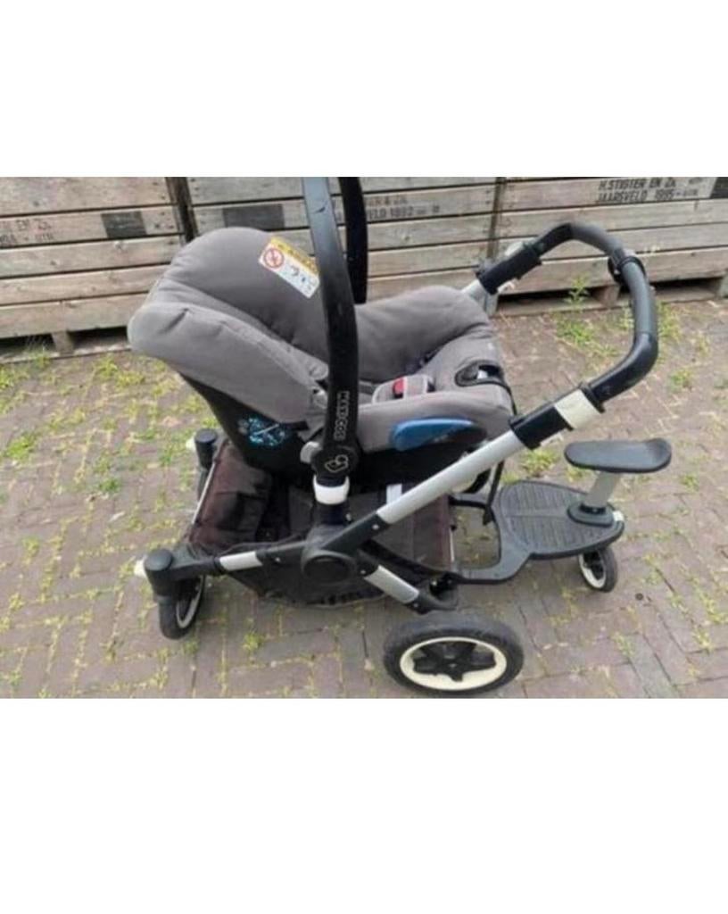Bugaboo buffalo kinderwagen met Maxi-Cosi en nieuwe zonnekap, Ophalen, Gebruikt, Bugaboo, Combiwagen