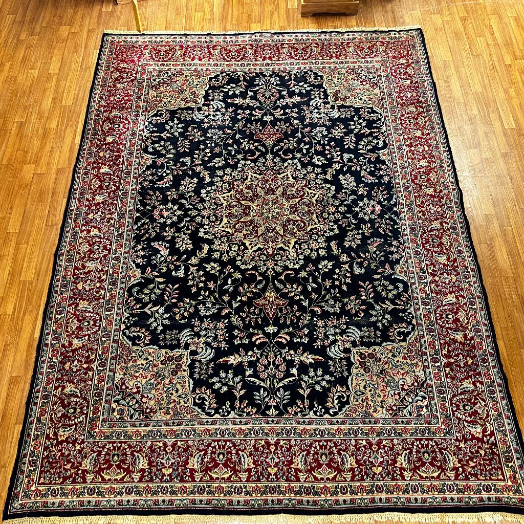 Trendy origineel Perzisch tapijt – 364 x 264 cm –Kerman, TTM Wonen, Meubels – (Perzische) Tapijten en Woonaccessoires, Gebruikt