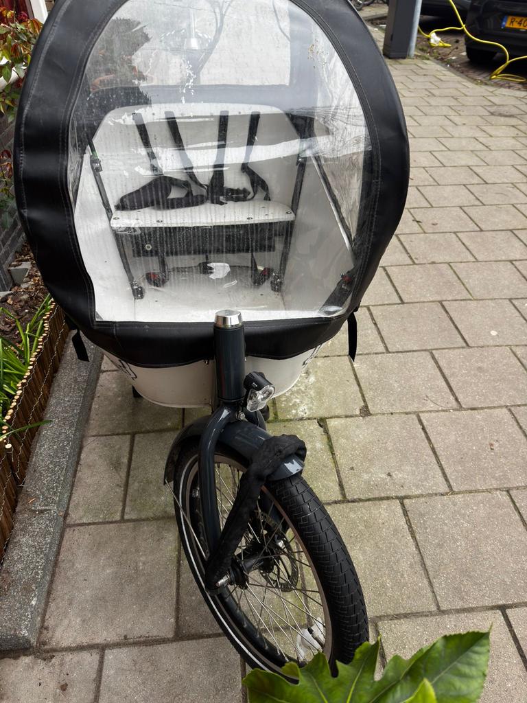 Babboe City Mountain E-Bakfiets, Fietsen en Brommers, Fietsen | Bakfietsen, Gebruikt, Elektrisch, 2 kinderen, Ophalen