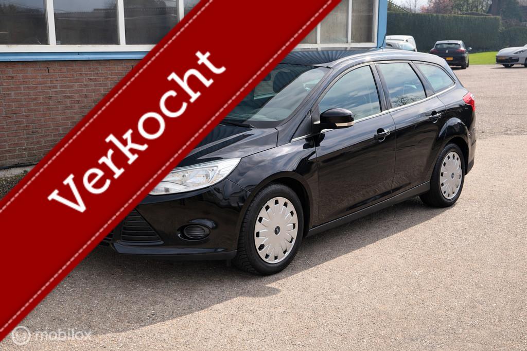Ford Focus Wagon 1.6 TDCI, Euro 5, Gebruikt, 4 cilinders, Zwart