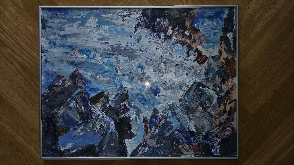 Jan Cremer  Olie werk, Ophalen