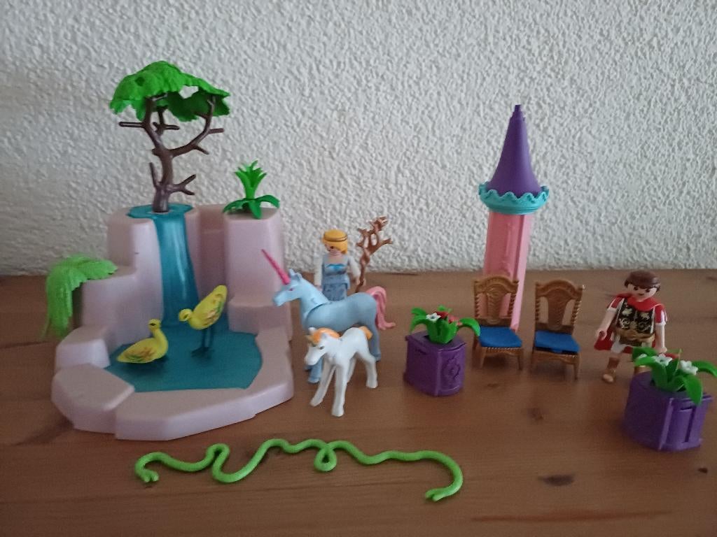Playmobil magische eenhoorns bij de waterval., Kinderen en Baby's, Speelgoed | Playmobil, Zo goed als nieuw, Los playmobil, Ophalen of Verzenden