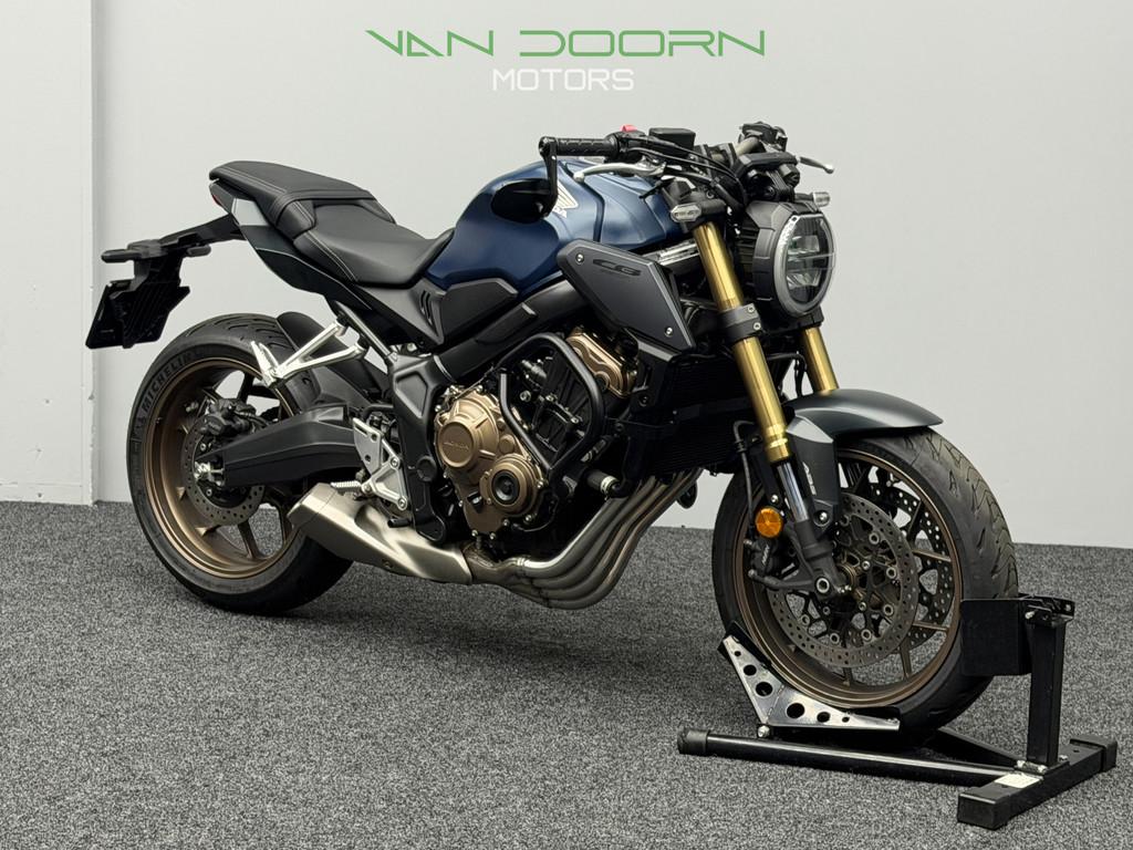 Honda CB 650 R Neo Sports Café | Mat Jeans Blue | 2023 | 5D - foto 2