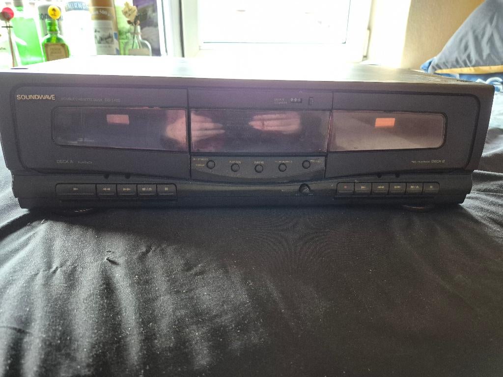 soundwave cassette deck, Ophalen of Verzenden, Dubbel, Overige merken, Tape counter