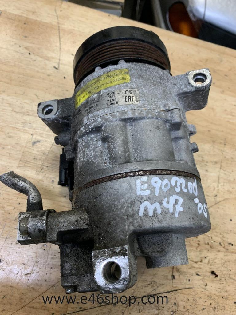 AIRCO POMP BMW E90 E91 320D 2005 M47 MOTOR, Gebruikt, -, -, Ophalen of Verzenden