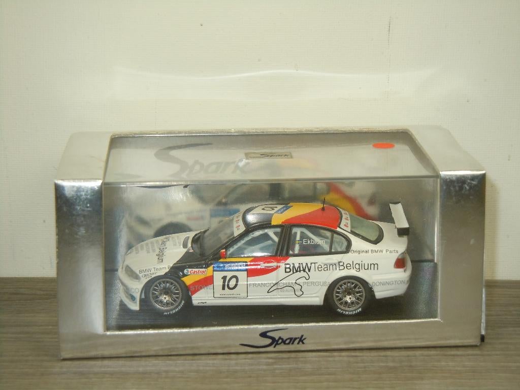 BMW 320i Ekblom ETCC 2002 - Spark S0403 - 1:43, Overige merken, Gebruikt, Duitsland, Auto
