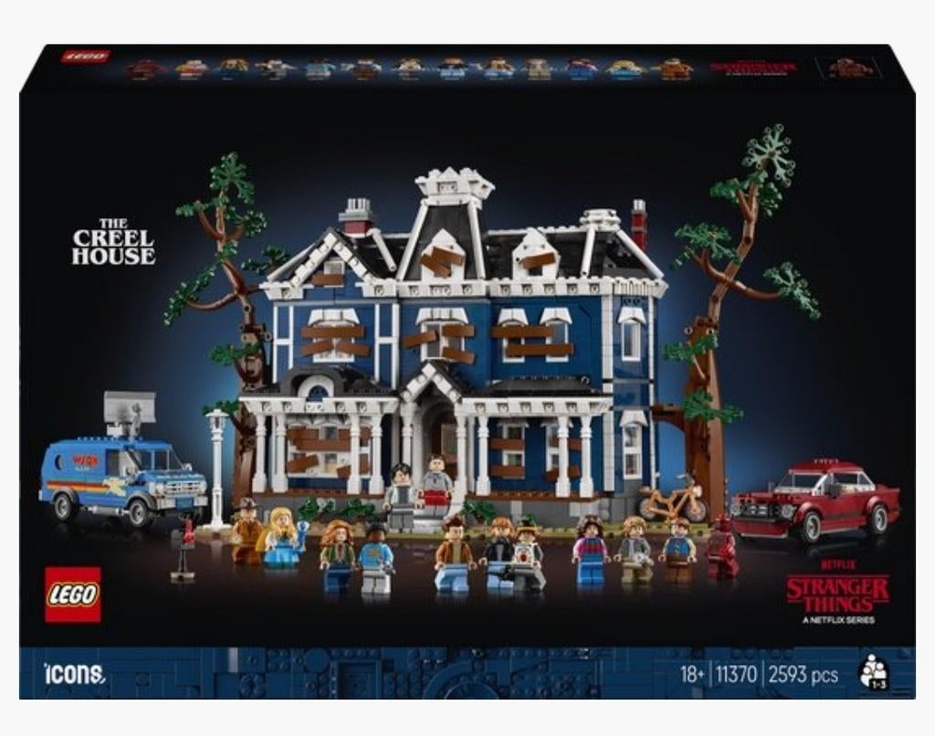 Lego Icons Huis van de familie Creel Stranger Things, Kinderen en Baby's, Speelgoed | Duplo en Lego, Nieuw, Lego, Overige thema's