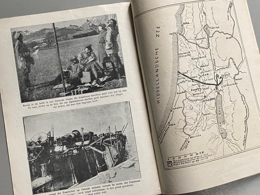 De oorlog in mei 1918 met illustraties en schetskaartjes, Boeken, Gelezen, Ophalen of Verzenden, Voor 1940, Overige onderwerpen