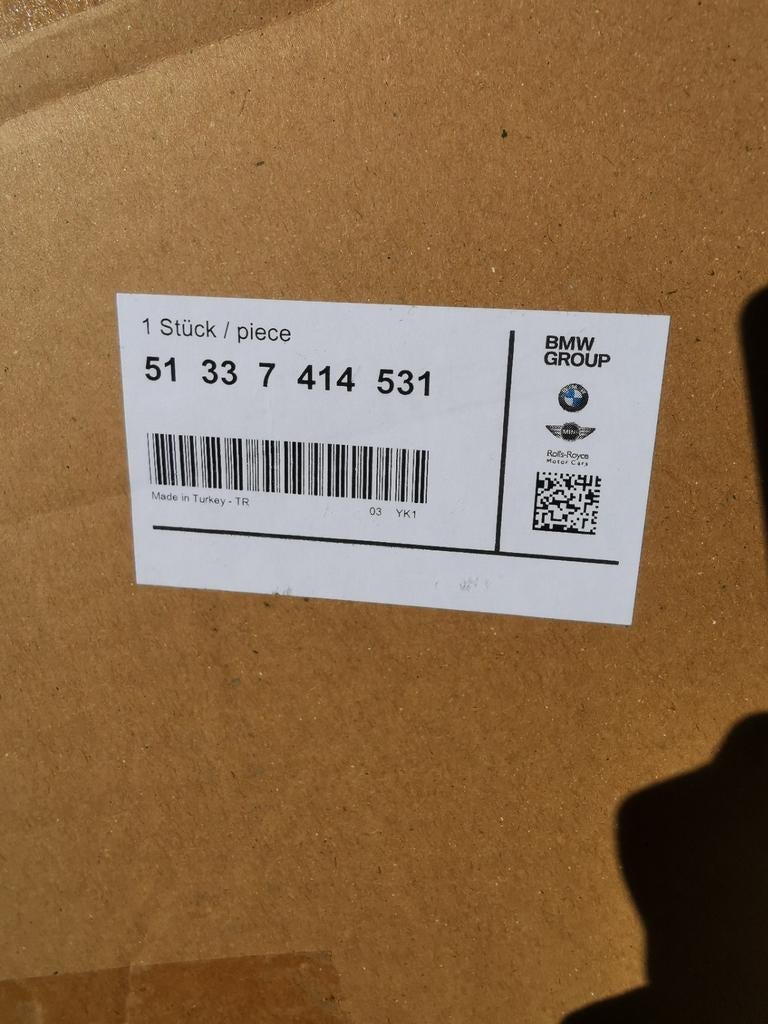 BMW 7 E38 achterruitafdichting, Ophalen, Nieuw, BMW