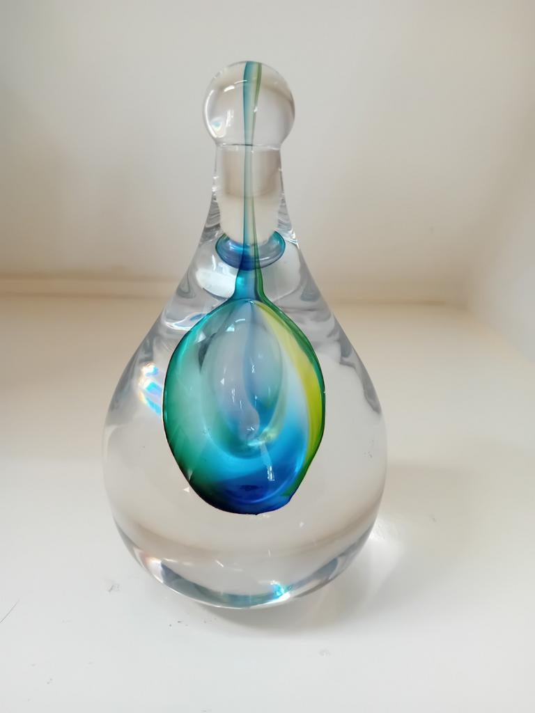 Royal Leerdam Siem van der Marel  presse-papier, Ophalen of Verzenden