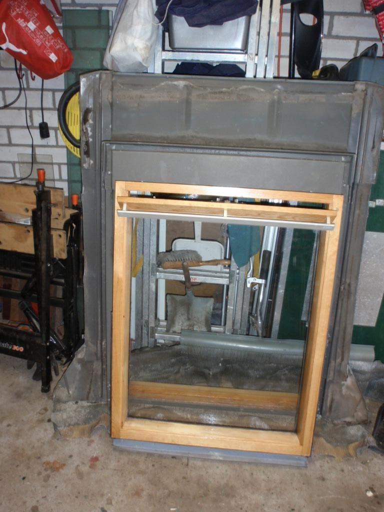 Velux dakraam ggl 304,kompleet, met veel extra gootstukken, Ophalen, Gebruikt, Minder dan 80 cm, 80 tot 120 cm