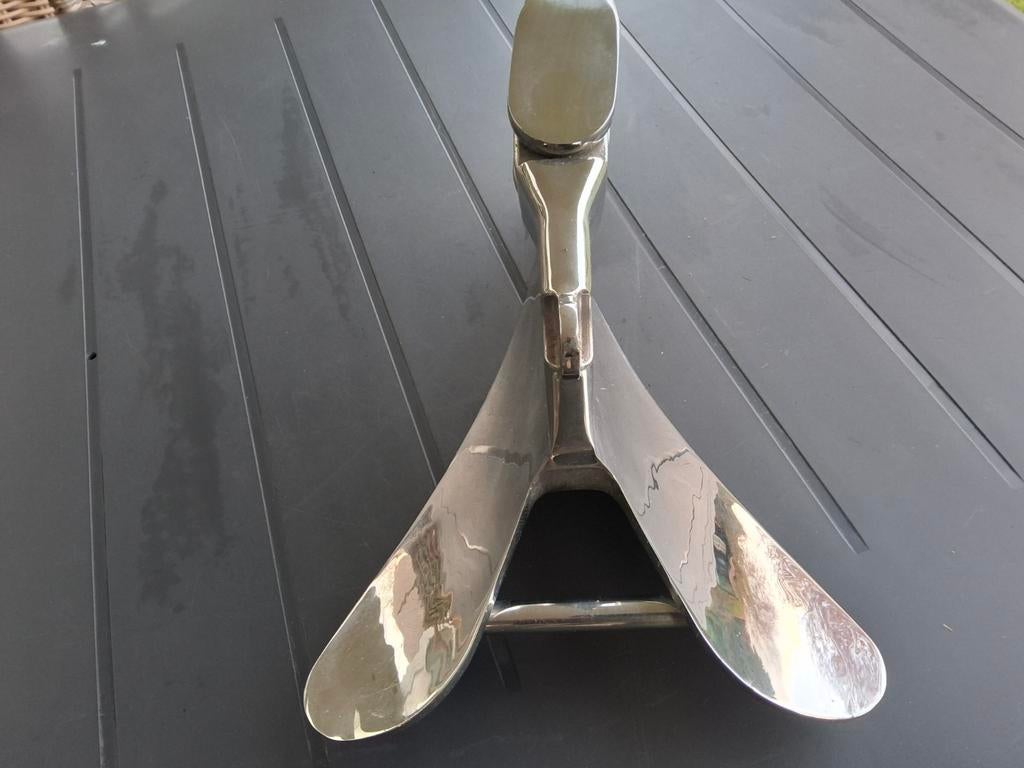 Ploegschaar anker RVS, Watersport en Boten, Ophalen of Verzenden, Nieuw, Overige typen