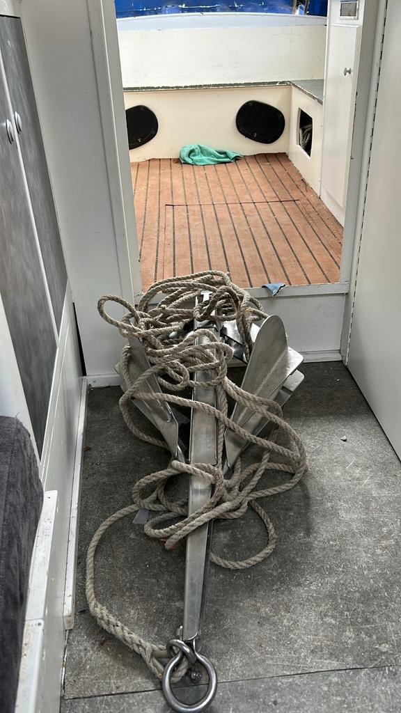 Origineel Northill rvs inklapbaar anker, Watersport en Boten, Ophalen of Verzenden, Gebruikt, Overige typen