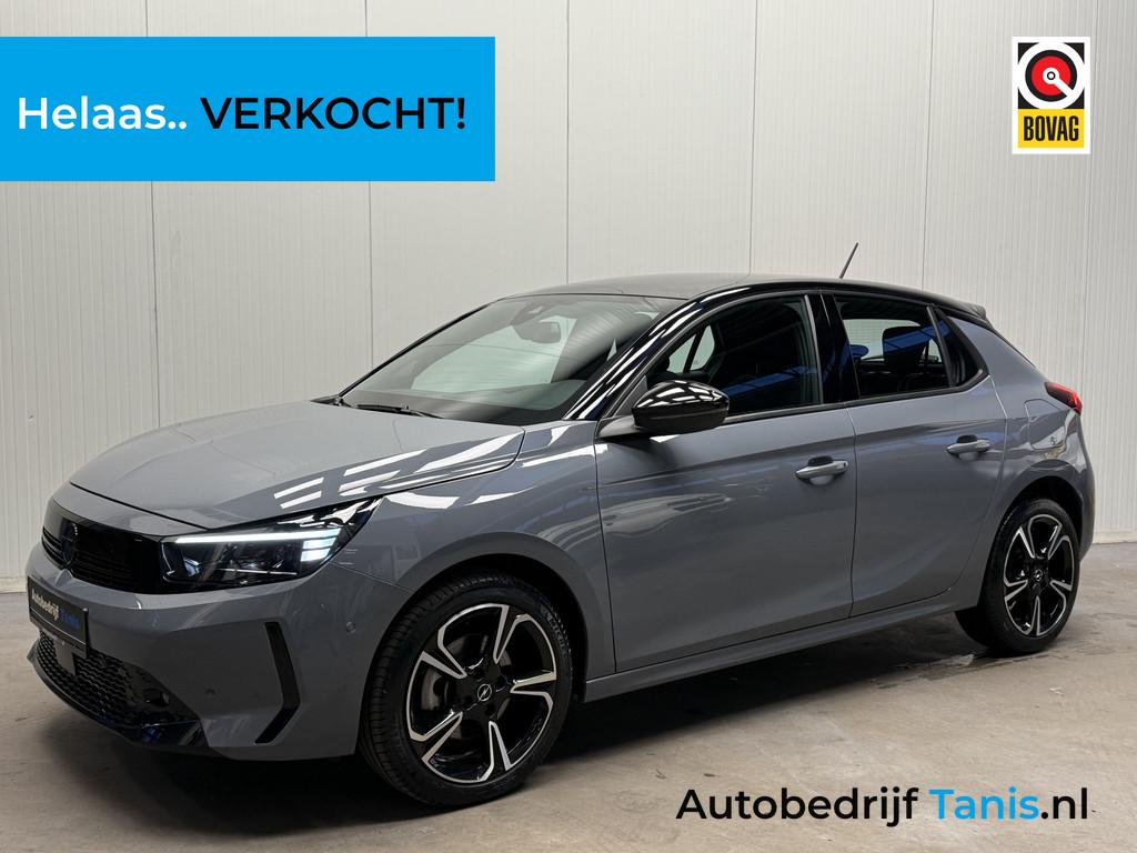 Opel Corsa 1.2 Turbo GS PANODAK-CAMERA-ECC-PDC-LMV-SPORT INT, Voorwielaandrijving, 12 maanden, Stof, Gebruikt