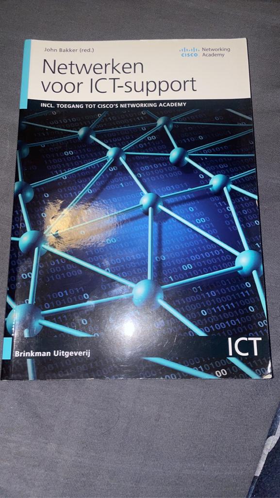John Bakker - Netwerken voor ICT-support, Boeken, Schoolboeken, John Bakker, Ophalen of Verzenden, Zo goed als nieuw, Nederlands