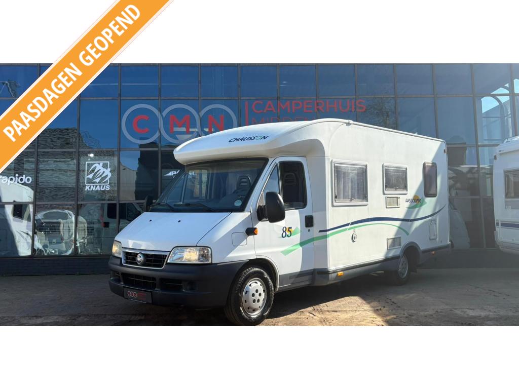 Chausson Welcome 85 Airco,Topindeling!, Achteruitrijcamera, Standaard zit, Ringverwarming, Fiat