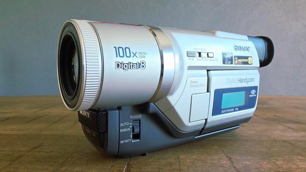 Sony Digital8 Handycam, Ophalen of Verzenden, Sony, 20x of meer