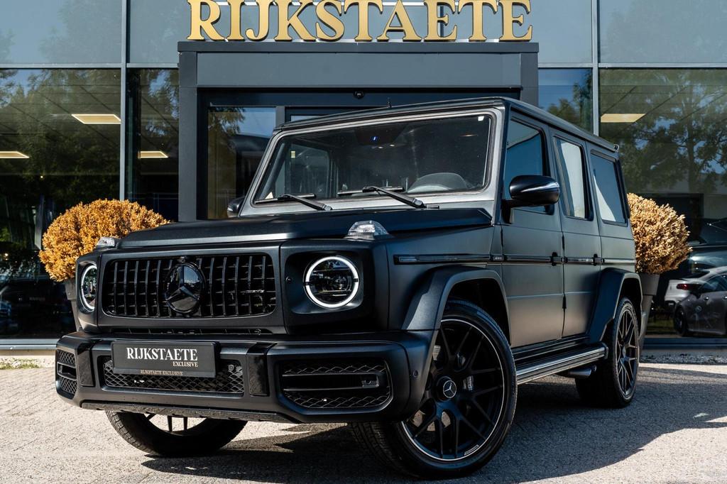 Mercedes G-klasse G63 AMG|PANO|MAT|MEMORY|H&K|22''|FACELIFT, Auto's, Automaat, Gebruikt, G-Klasse, Zwart