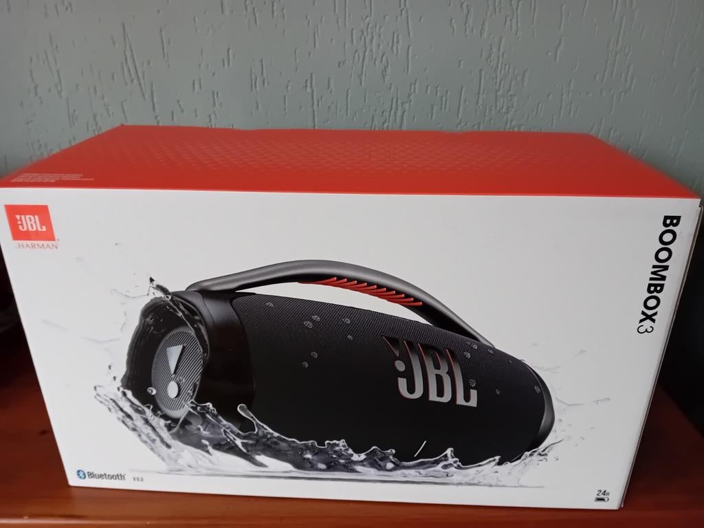 JBL Boombox 3 Bluetooth speaker, JBL, Overige typen, Ophalen of Verzenden, Zo goed als nieuw