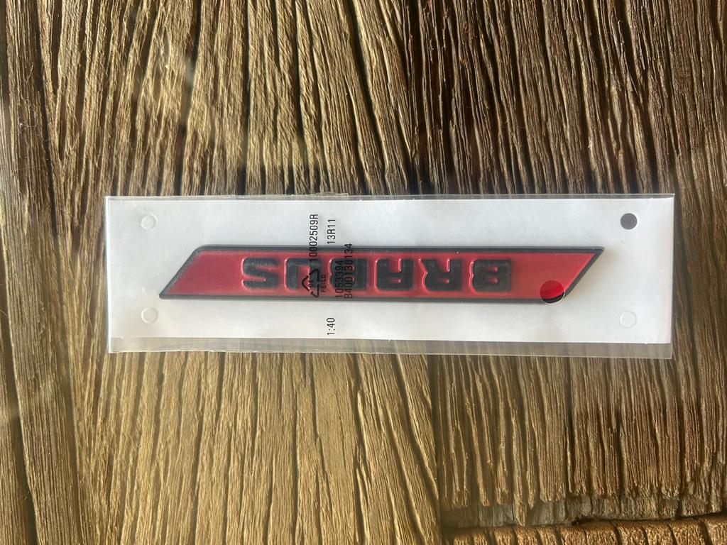 BRABUS LOGO METAAL NIEUW!, Ophalen of Verzenden