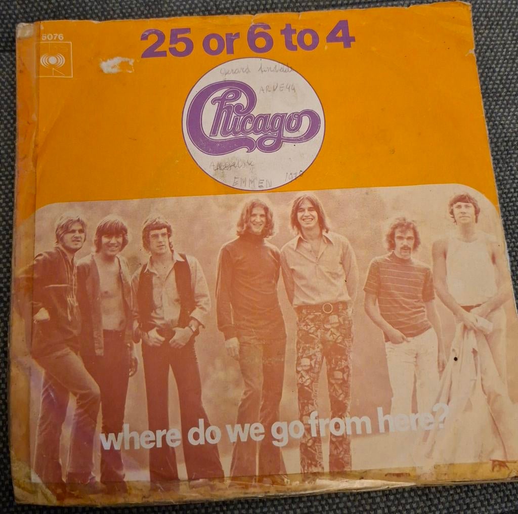 Chicago - 25 or 6 to 4 vinyl single, Cd's en Dvd's, Vinyl Singles, Ophalen of Verzenden