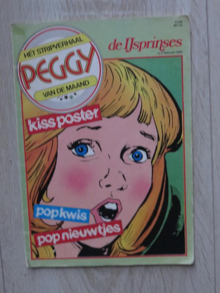 HET STRIPVERHAAL PEGGY DE IJSPRINSES, Ophalen of Verzenden, Zo goed als nieuw