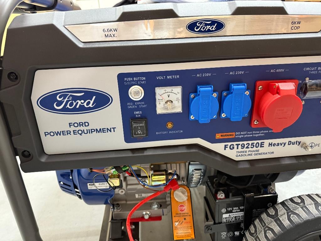 Ford Generator FGT9250E Heavy Duty Nieuwe, Ophalen, Benzine, Geluidgedempt, Nieuw