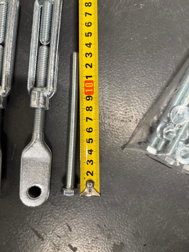 spanten/kruisschoor 6 meter lang met bevestigings materiaal., Ophalen, Nieuw, IJzer