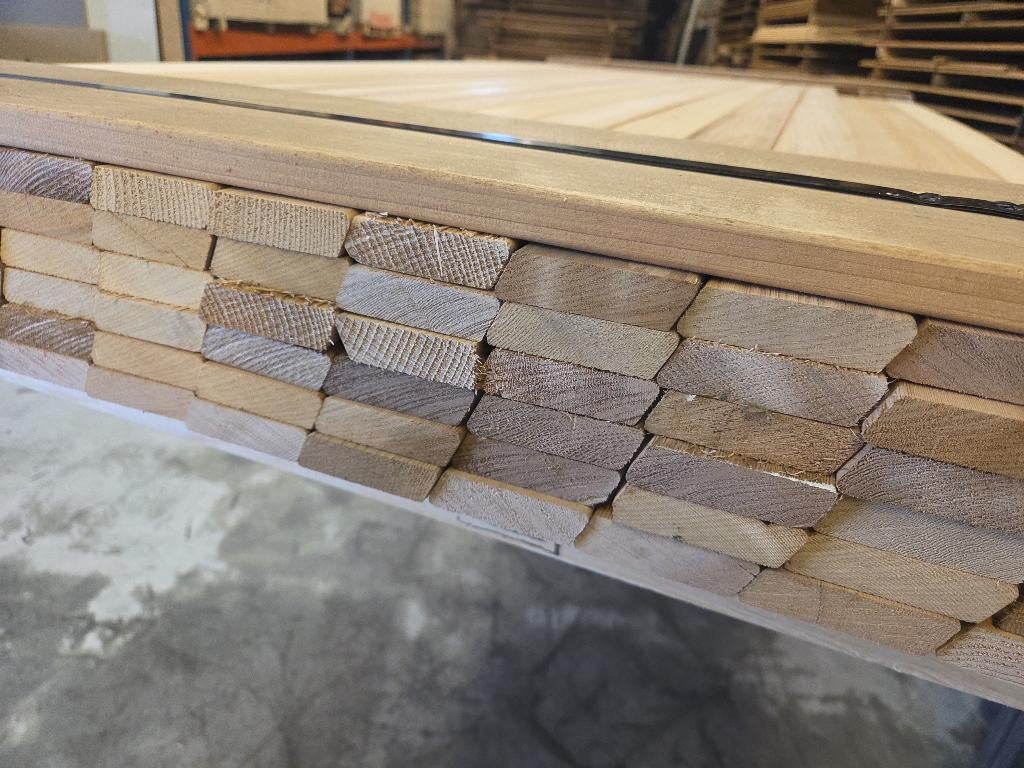 12.27 m² Red Cedar Rhombus profiel - nr: HP139, Ophalen, Overige typen, Nieuw, Hardhout