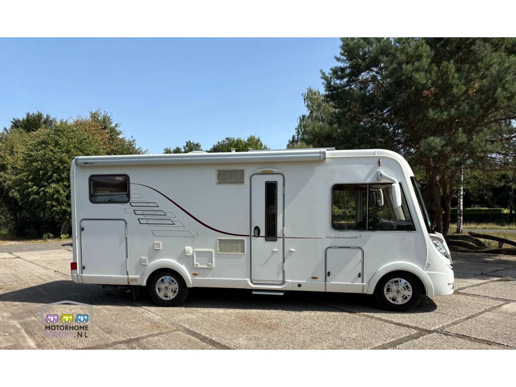 Hymer B594 Origineel NL kenteken, Caravans en Kamperen, Integraal, Achteruitrijcamera, Koelkast, Bedrijf