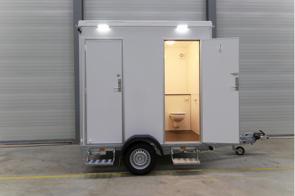 Luxe Toiletwagen 1+1 | 110 PVC afvoer | WC wagen | Easywagon, Niet ingevuld, Niet ingevuld, Nieuw, Toilet