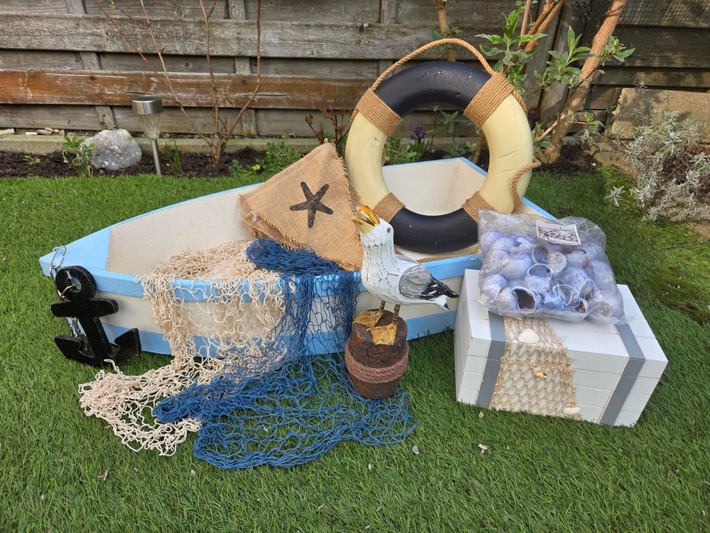 Bootje voor fotoshoots incl accessoires, Ophalen