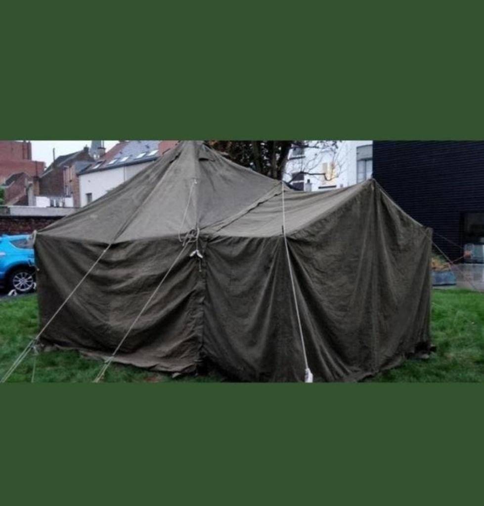 Legertent, Verzamelen, Militaria | Algemeen, Landmacht, Overige typen, Overige gebieden, Ophalen