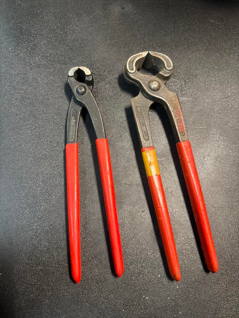 Knipex en Will knijptangen - Set van 2, Doe-het-zelf en Verbouw, Gereedschap | Handgereedschap, Zo goed als nieuw, Ophalen of Verzenden