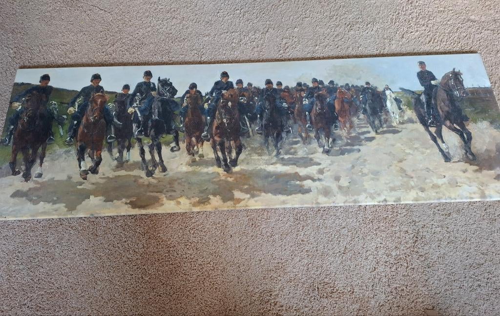 Schilderij, Antiek en Kunst, Kunst | Schilderijen | Klassiek, Ophalen