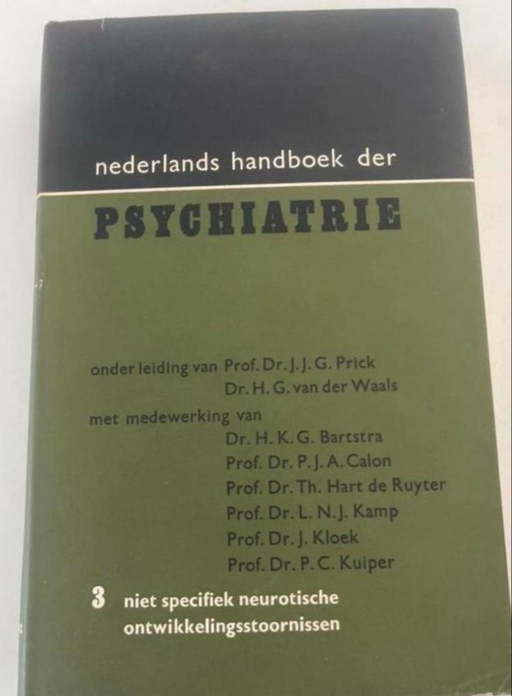 Nederlands handboek der PSYCHIATRIE DEEL 3, Ophalen of Verzenden, Gelezen