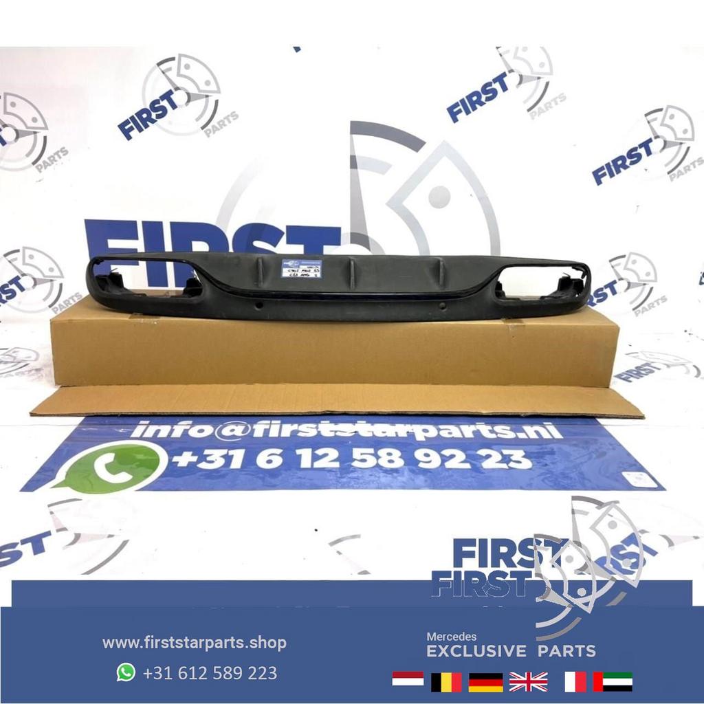 A205 C205 C63 S AMG DIFFUSER COMPLEET ACHTERBUMPER C KLASSE, Gebruikt, -, Ophalen of Verzenden, -