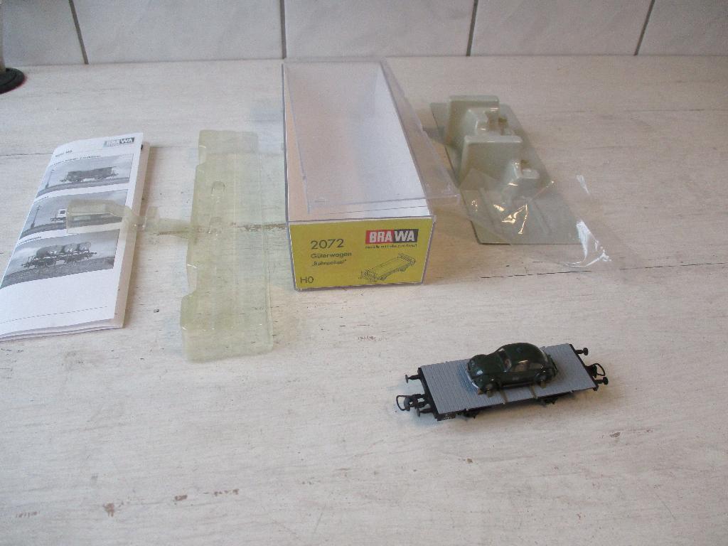 Brawa Güterwagon "Bahnpolizei" DB no 2072, Hobby en Vrije tijd, Modeltreinen | H0, Gelijkstroom, Wagon, Zo goed als nieuw, Ophalen