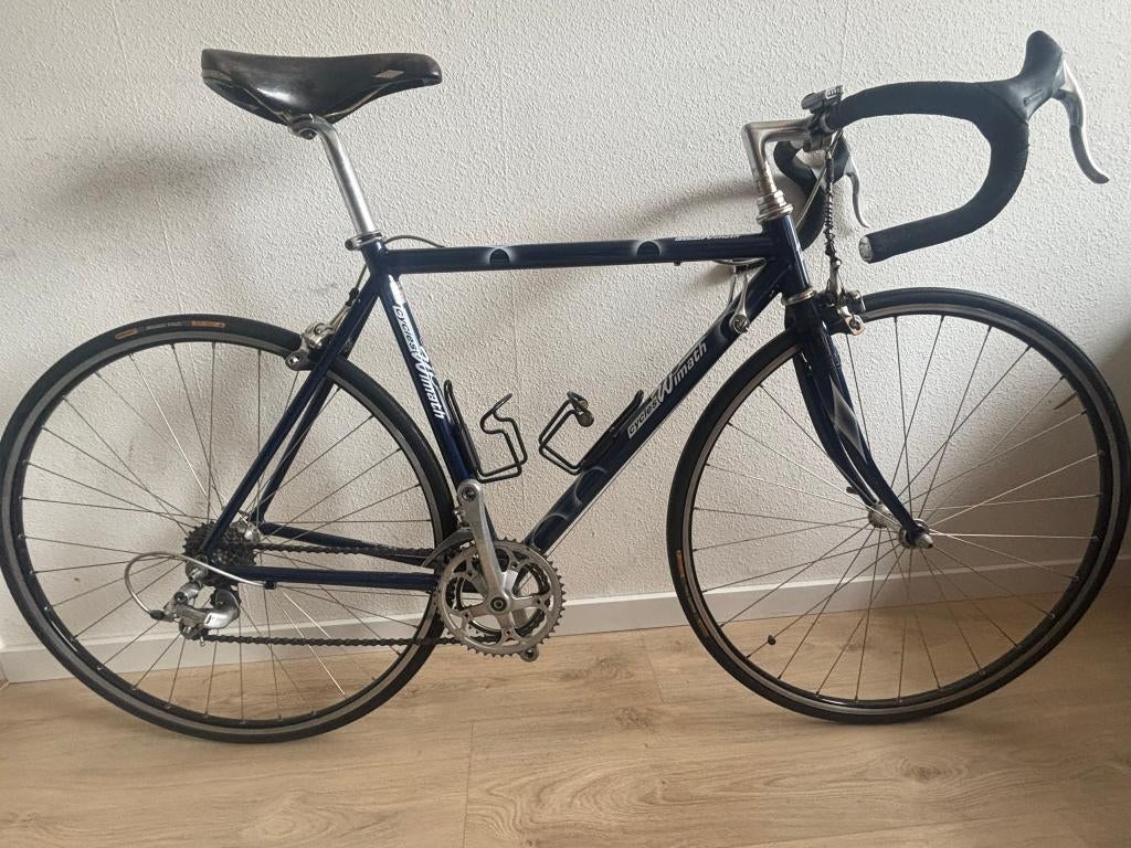 Retro zelfbouw racefiets voor de liefhebber, 28 inch, Gebruikt, Heren, Aluminium