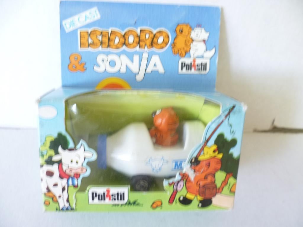 Polistil 1983 Isidoro Sonja Melkwagen nieuw in doos., Verzamelen, Ophalen of Verzenden, Nieuw, Beeldje, Replica of Model