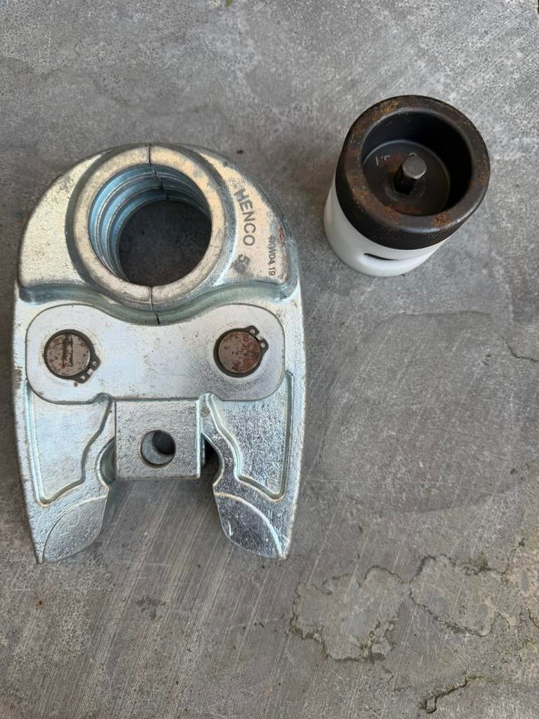 Persbek en ontbramer henco 50 gebruikt, Ophalen, Gebruikt