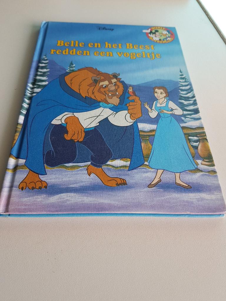 Disney boekje, Belle en het Beest redden een vogeltje, Ophalen of Verzenden, Assepoester of Belle, Overige typen