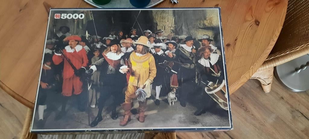 puzzel 5000 stukjes, Hobby en Vrije tijd, Denksport en Puzzels, Ophalen, Meer dan 1500 stukjes, Nieuw, Legpuzzel